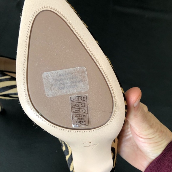 Brand new Nine West tiger stripe pumps - Picture 4 of 4